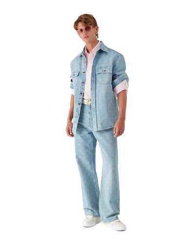 Casablanca chemise en denim Monogram