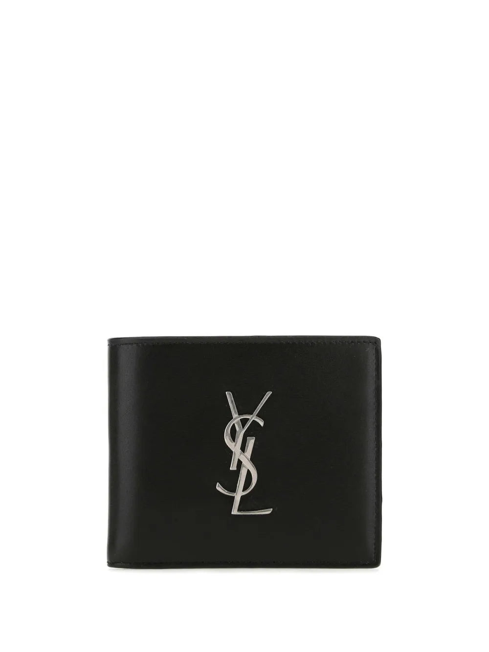 Saint Laurent portefeuille East/West en cuir lisse