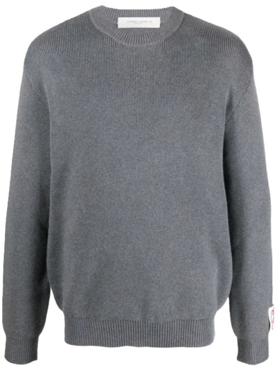 Golden Goose pull en maille nervurée à col rond