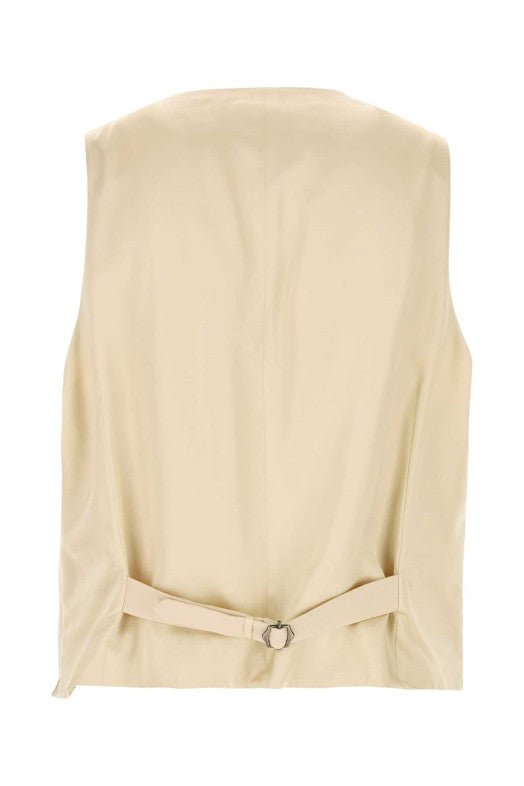 Valentino Garavani gilet en gabardine de laine