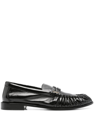 Saint Laurent mocassins en cuir brillant Le Loafer Supple