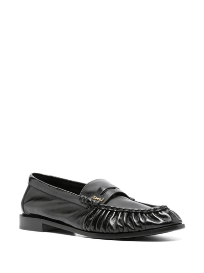 Saint Laurent mocassins en cuir brillant Le Loafer Supple
