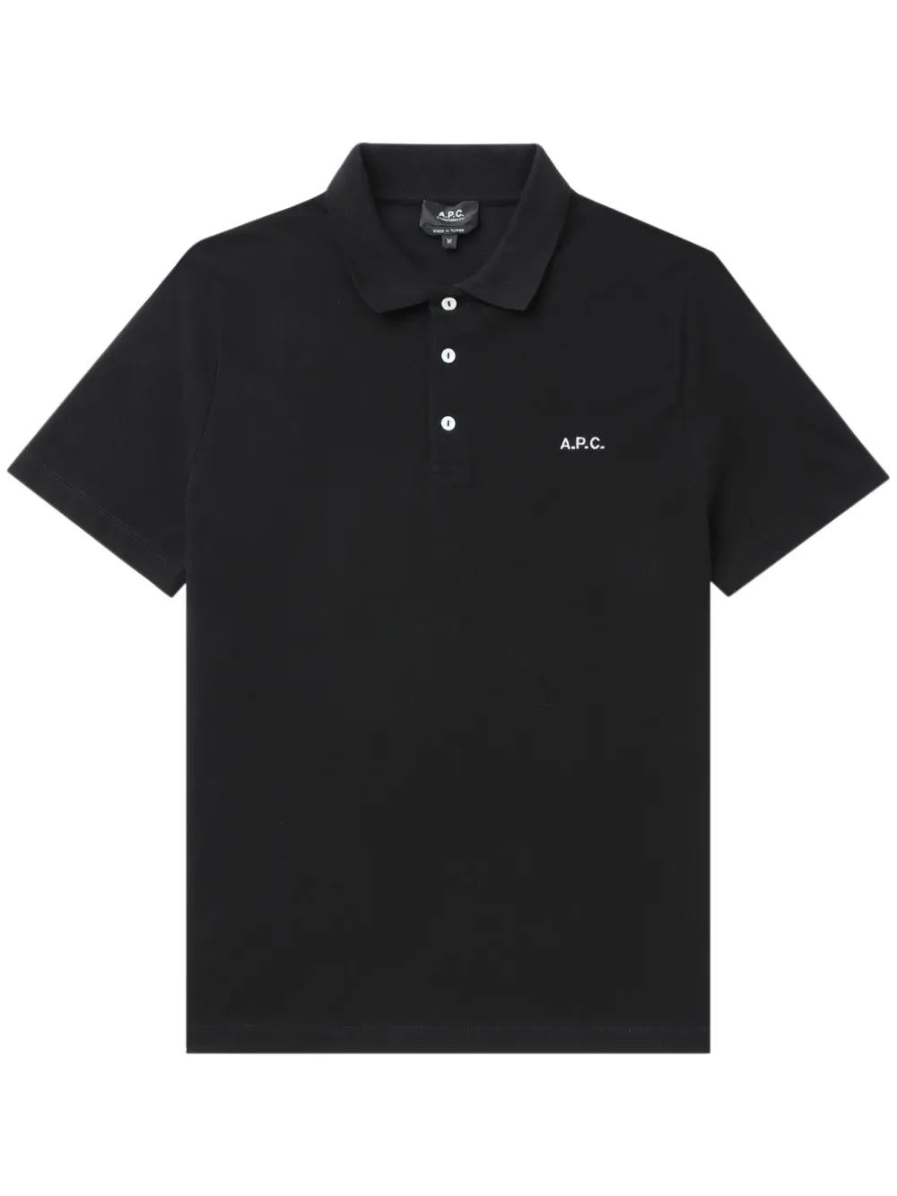 A.P.C. polo à logo brodé