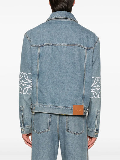 LOEWE veste en jean Anagram