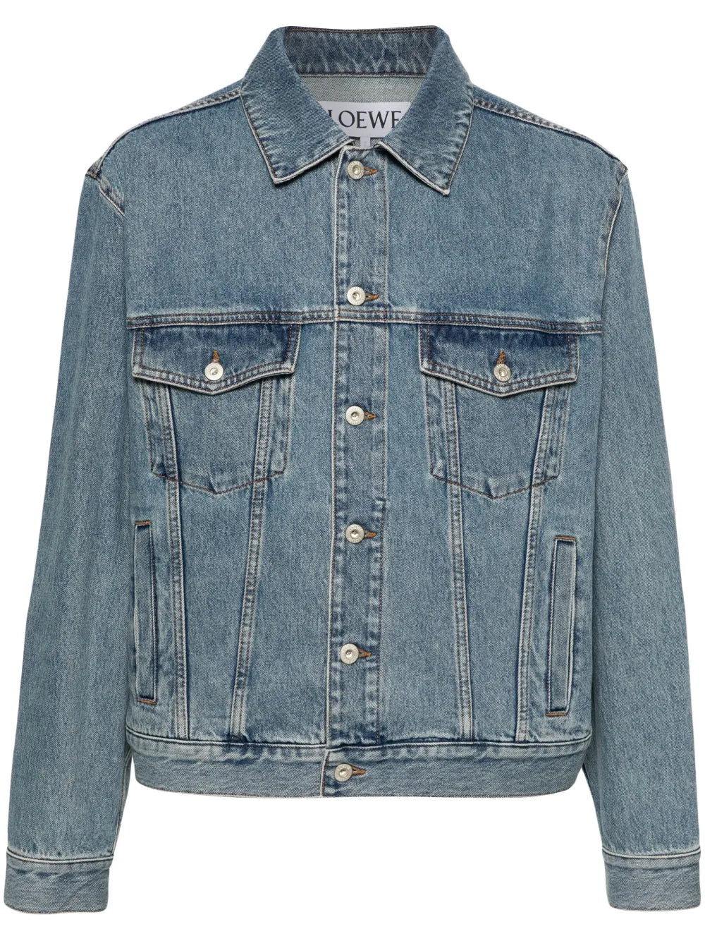 LOEWE veste en jean Anagram