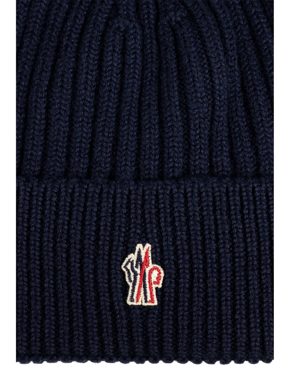 Moncler Grenoble bonnet à logo brodé