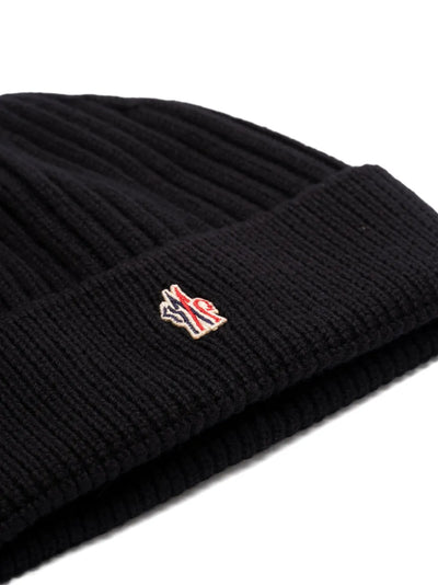 Moncler Grenoble bonnet à logo brodé