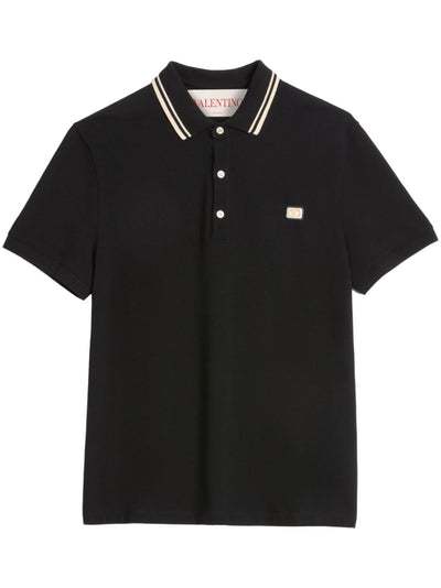 Valentino Garavani polo à patch VLogo