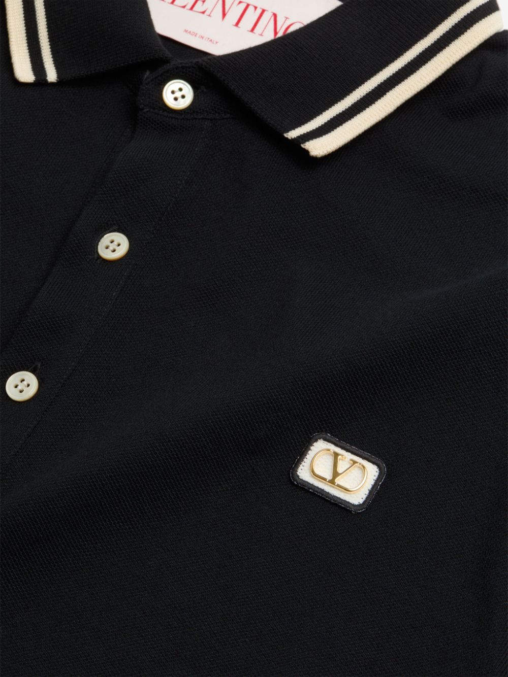 Valentino Garavani polo à patch VLogo