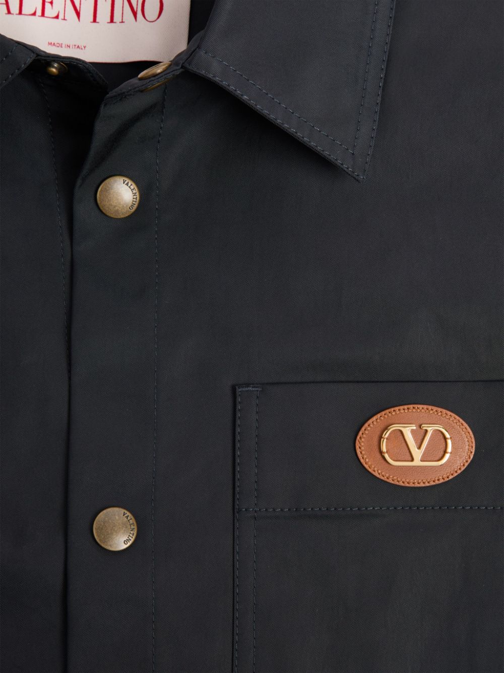 Valentino Garavani surchemise à patch Vlogo