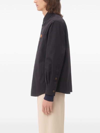 Valentino Garavani surchemise à patch Vlogo