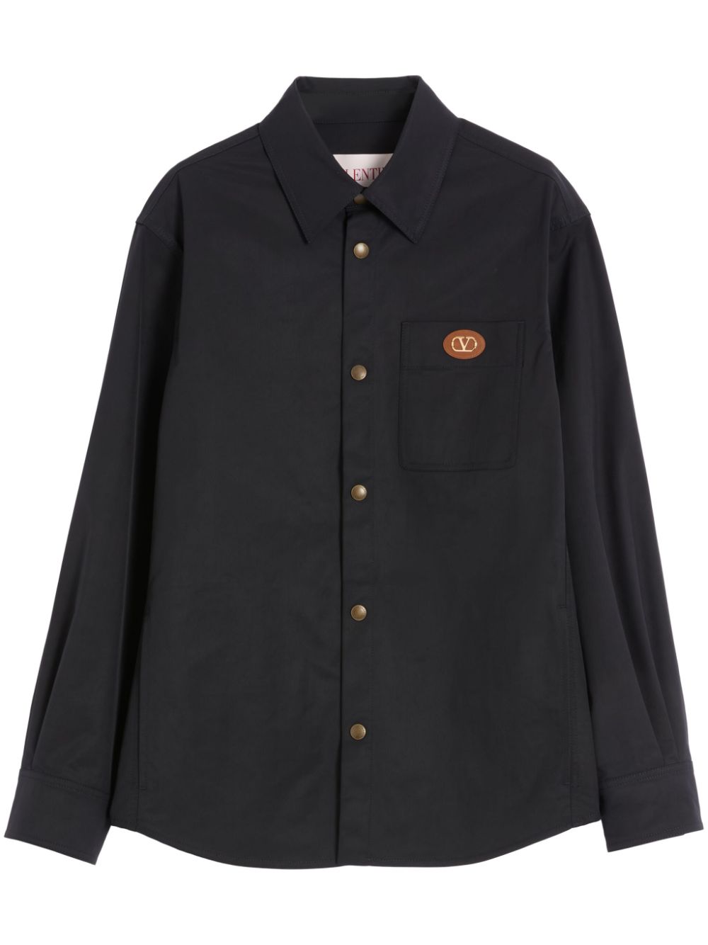Valentino Garavani surchemise à patch Vlogo