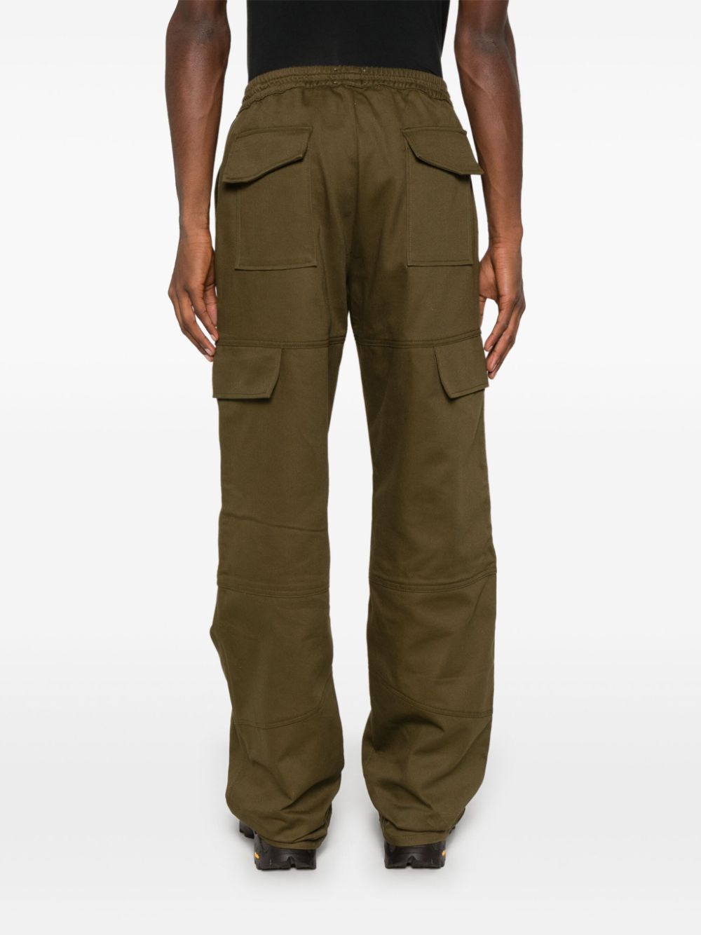 RHUDE pantalon Plateau à poches cargo