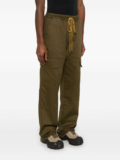 RHUDE pantalon Plateau à poches cargo