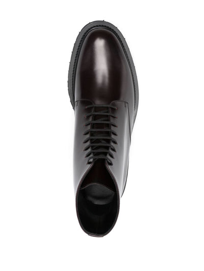 Saint Laurent bottines à détails de surpiqûres