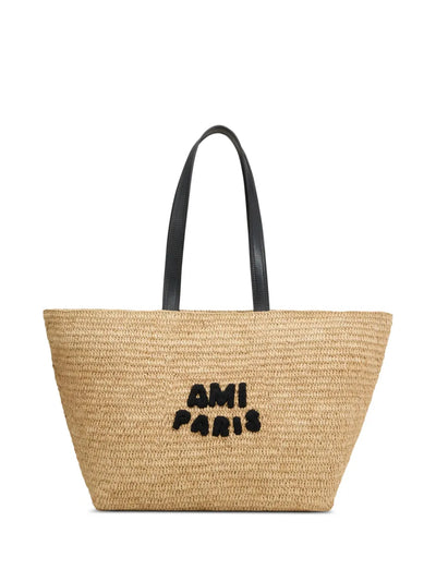 AMI Paris sac en raphia