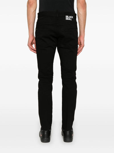 DSQUARED2 jean Skater Black Bull