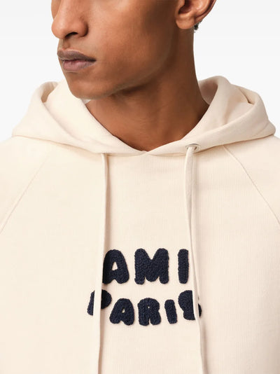 AMI Paris hoodie à patch logo