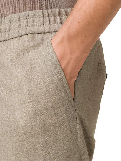 AMI Paris pantalon en laine à taille élastiquée