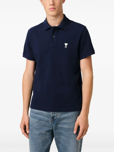 AMI Paris polo à logo Ami de Coeur