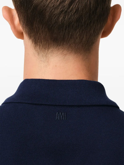 AMI Paris polo à logo Ami de Coeur