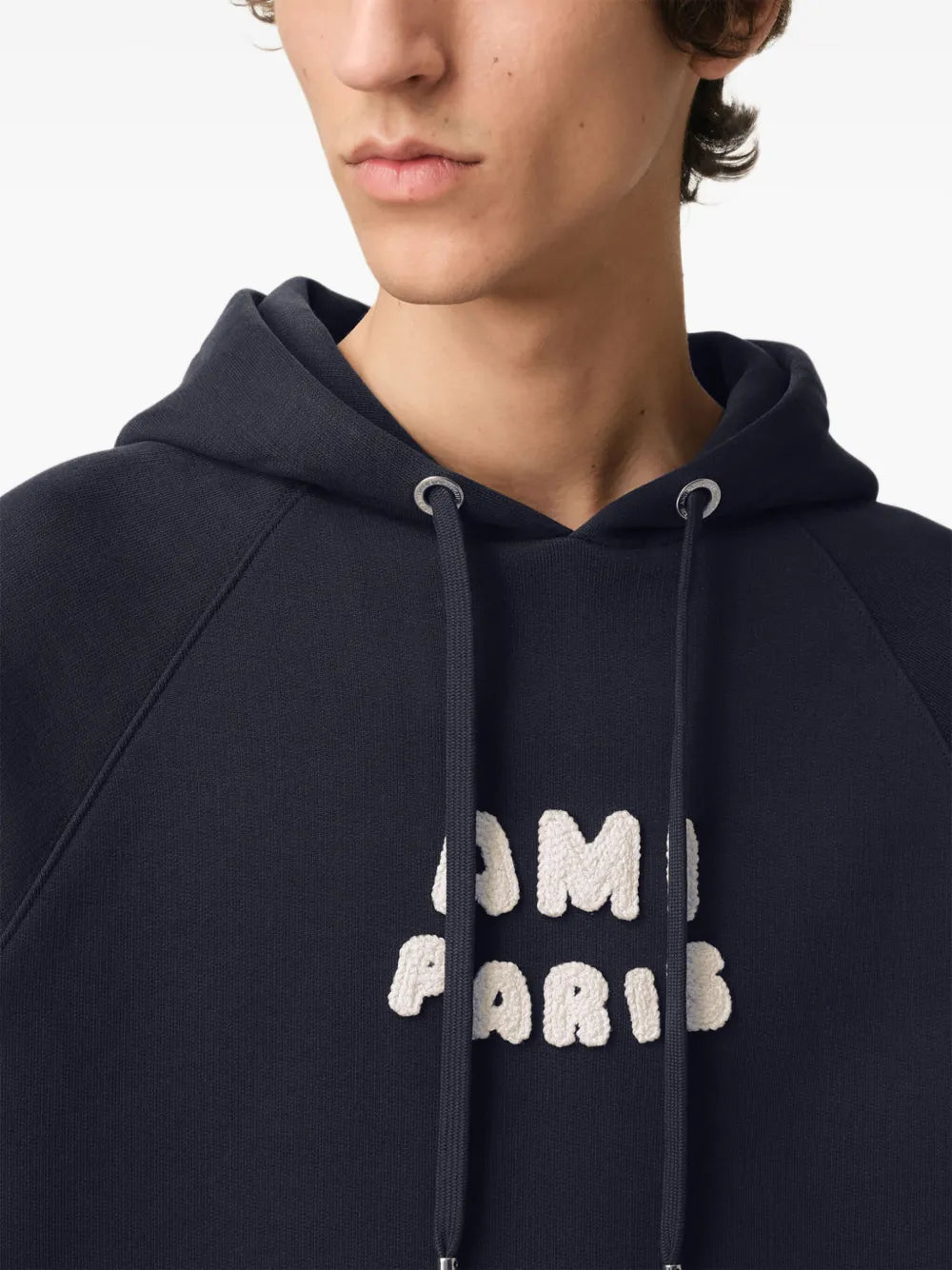 AMI Paris hoodie à patch logo