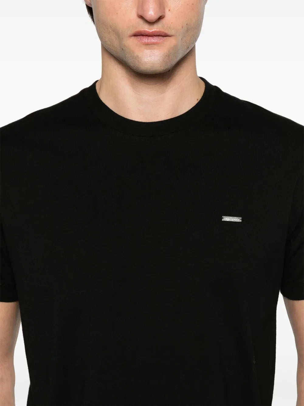 DSQUARED2 t-shirt à plaque logo