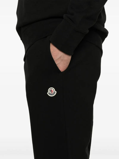 Moncler pantalon de jogging à patch logo