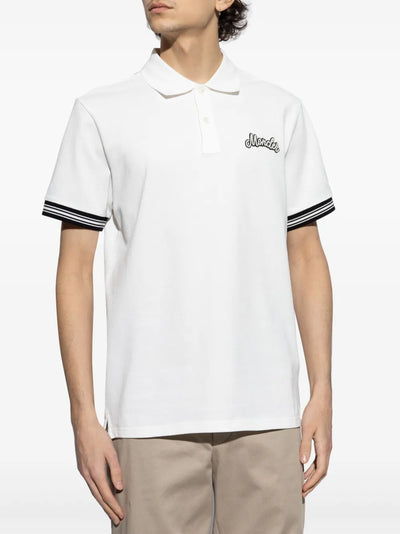 Moncler polo à logo brodé