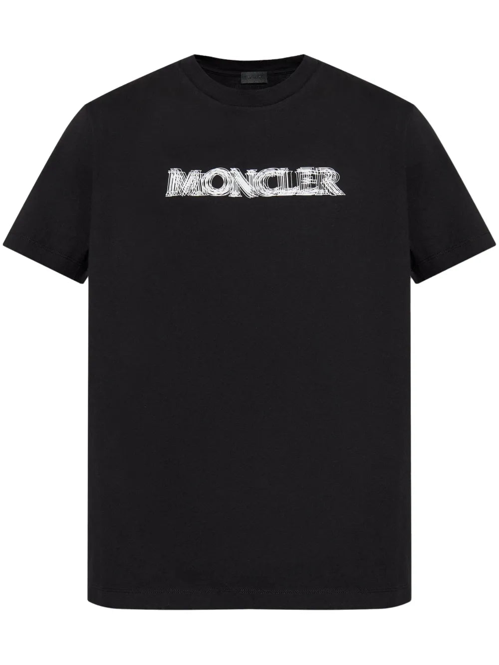 Moncler t-shirt à logo flouté