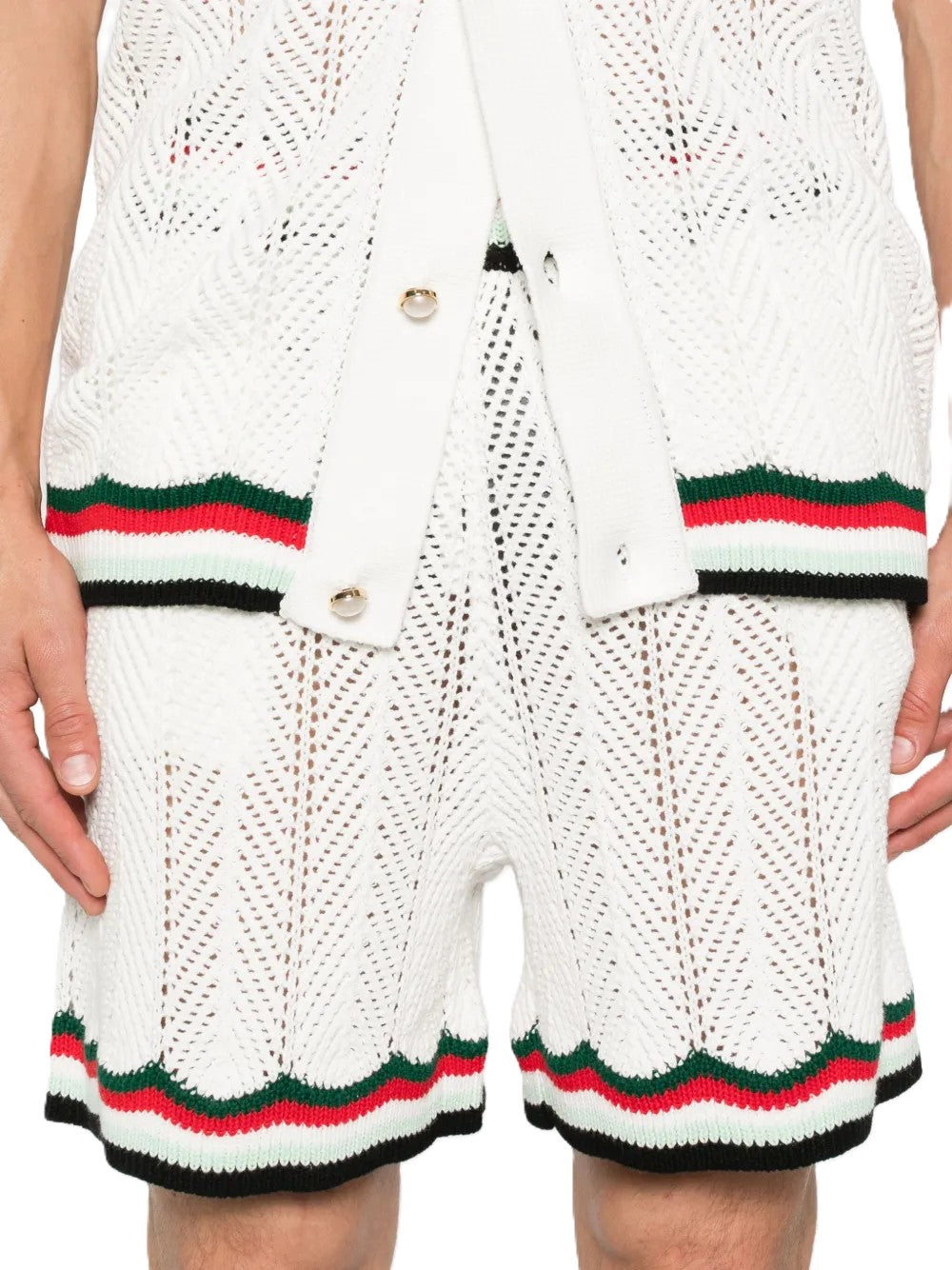 Casablanca short Chevron Crochet