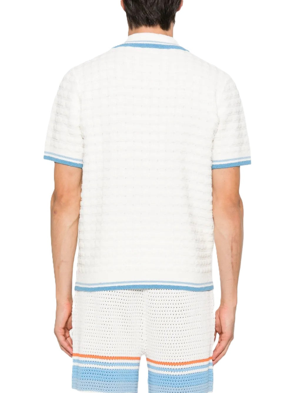 Casablanca polo Cotton Boucle