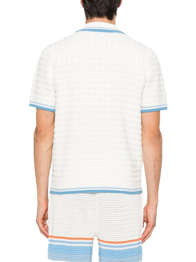 Casablanca polo Cotton Boucle