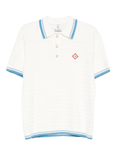 Casablanca polo Cotton Boucle