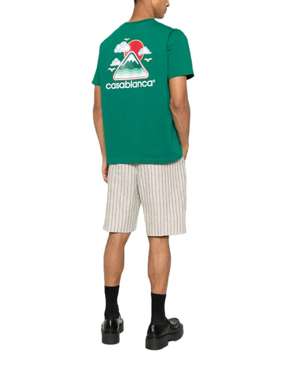 Casablanca t-shirt Montagne Ondulée