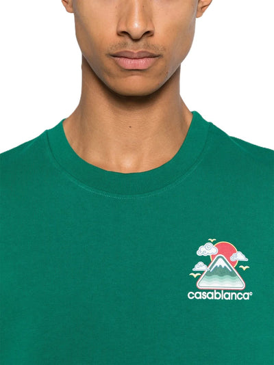 Casablanca t-shirt Montagne Ondulée