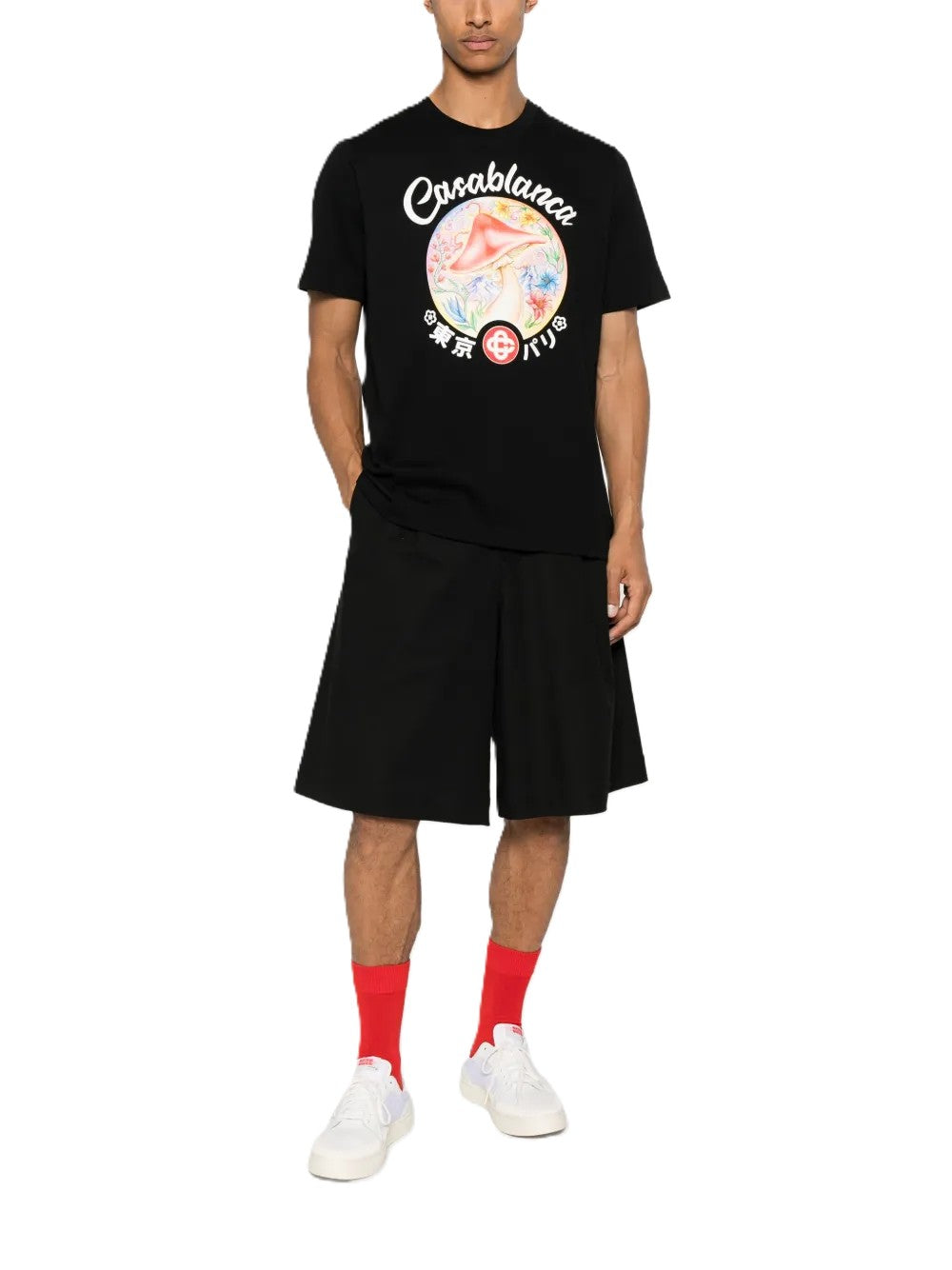 Casablanca t-shirt Mushroom Emblem