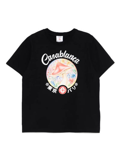 Casablanca t-shirt Mushroom Emblem