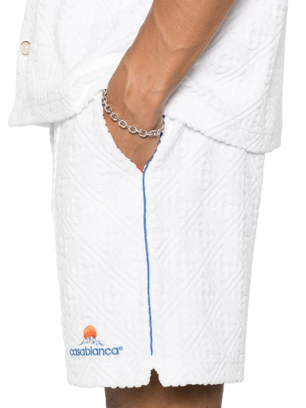 Casablanca short Monogram Jacquard