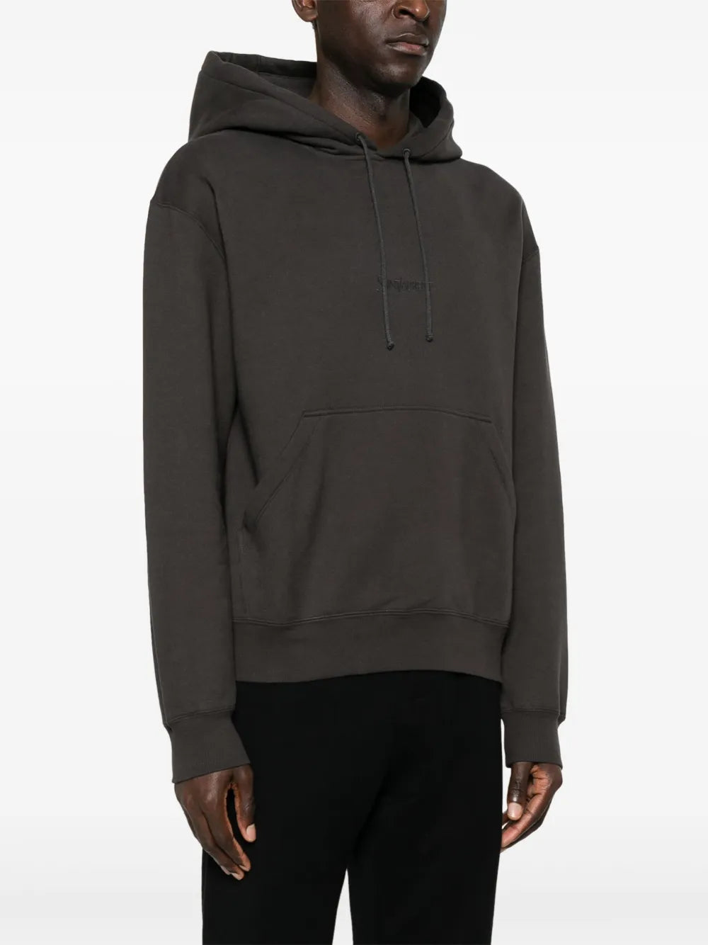 Saint Laurent hoodie à logo brodé