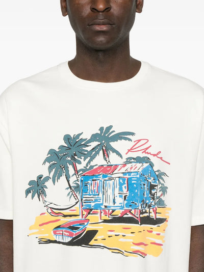 RHUDE t-shirt Beach Side