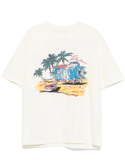 RHUDE t-shirt Beach Side