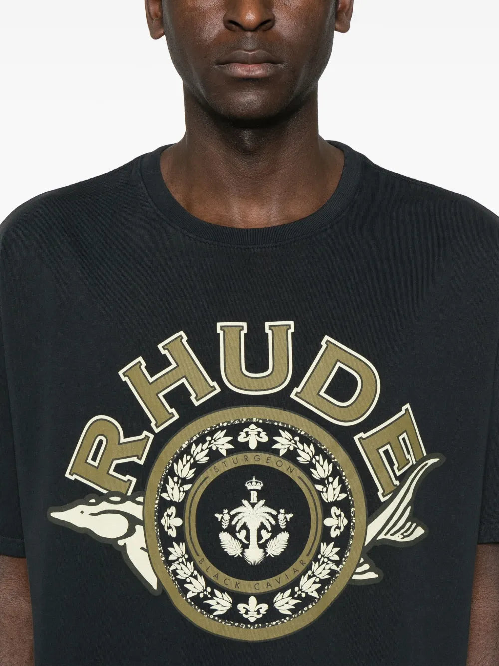 RHUDE t-shirt Black Caviar