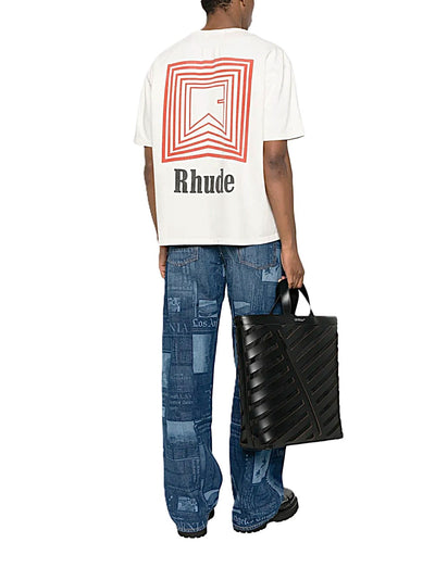 RHUDE t-shirt Chevron Logo Repeat