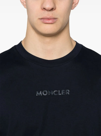 Moncler t-shirt à empiècement logo