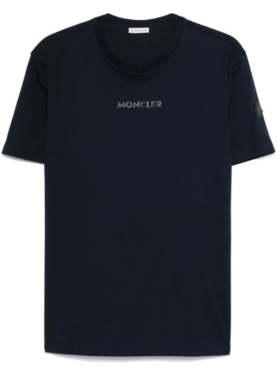 Moncler t-shirt à empiècement logo