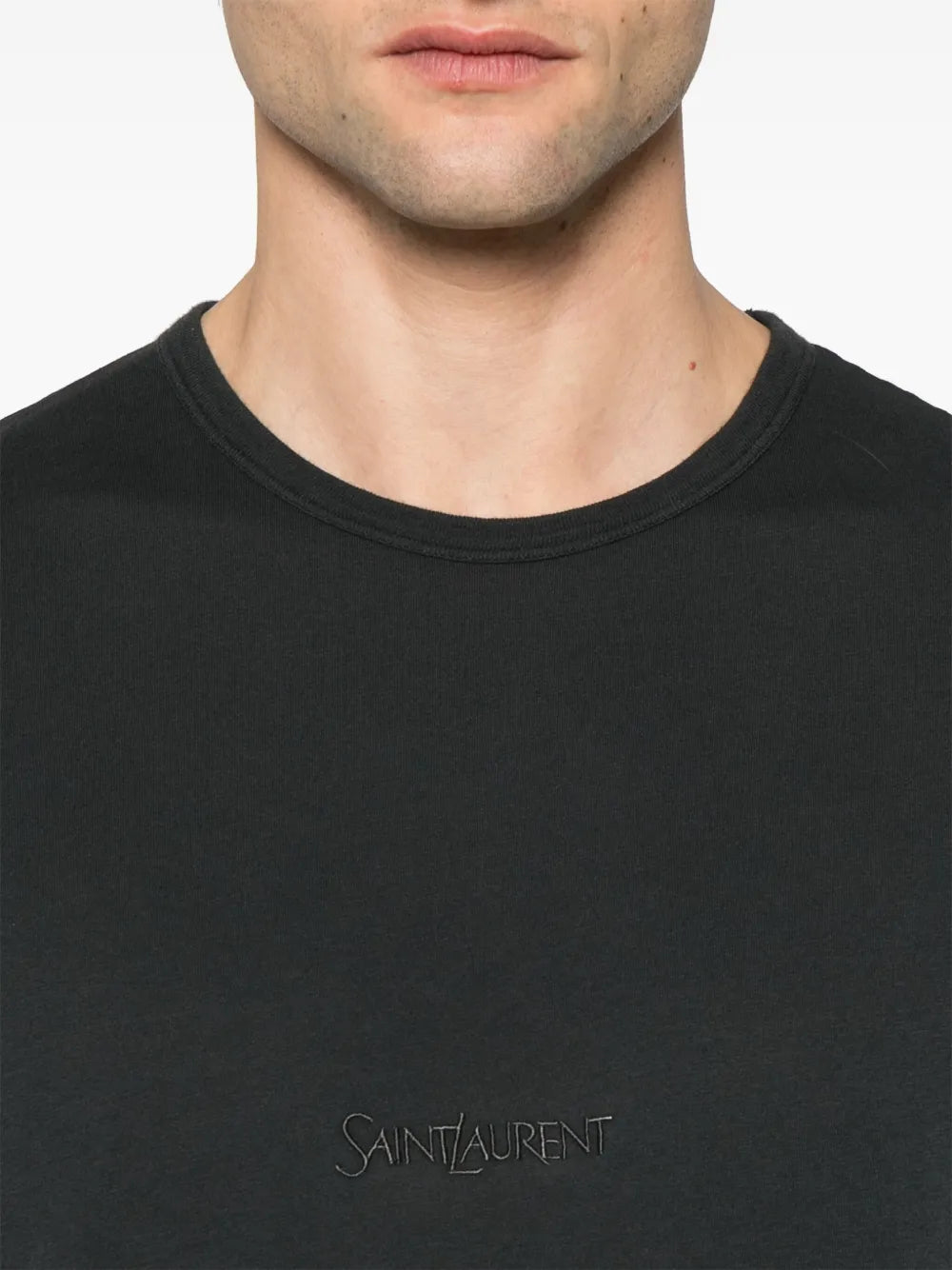 Saint Laurent t-shirt à col rond
