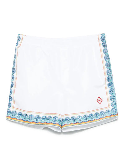 Casablanca short de bain Greca Wave