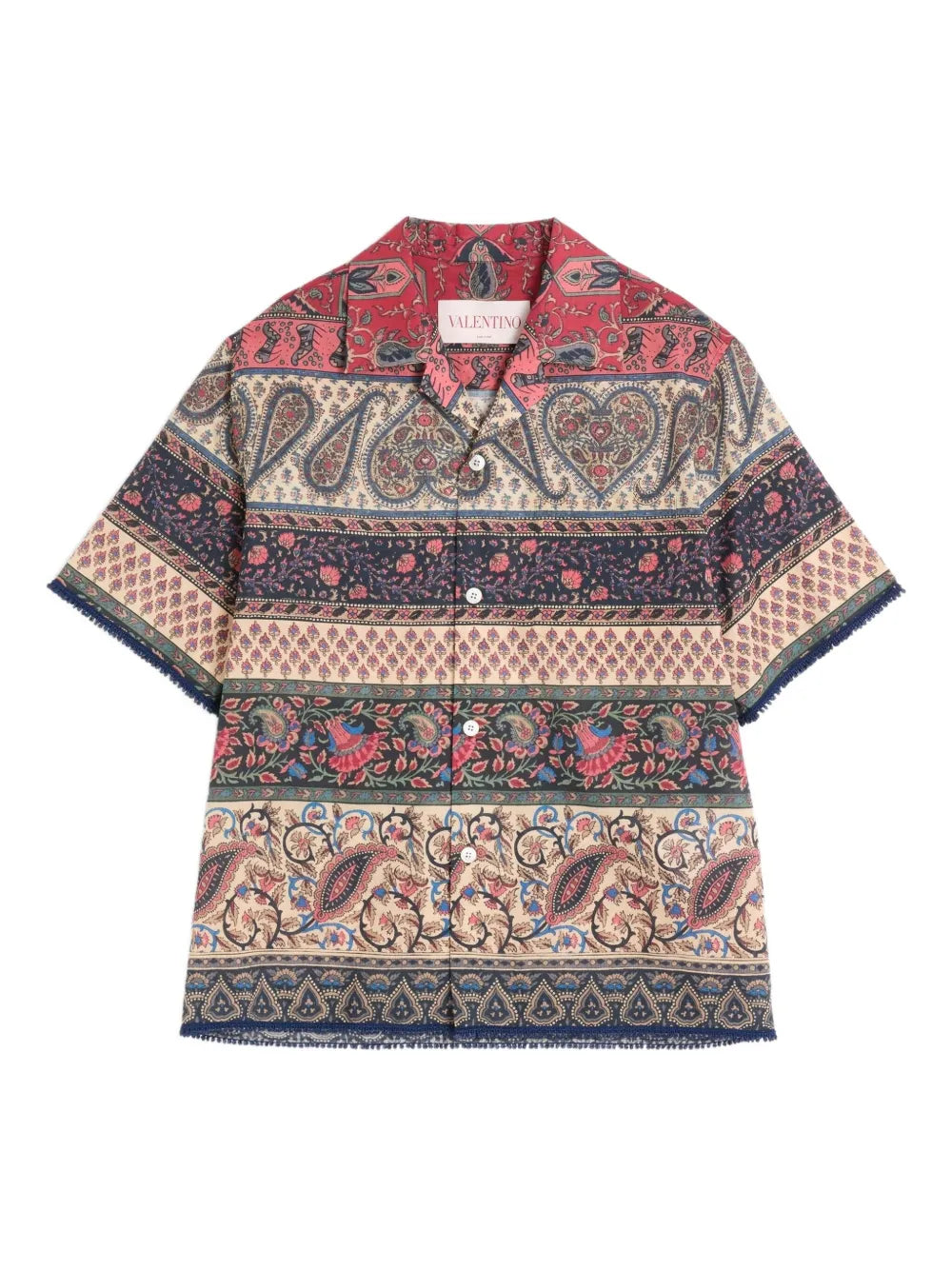 Valentino Garavani chemise bowling à imprimé cachemire