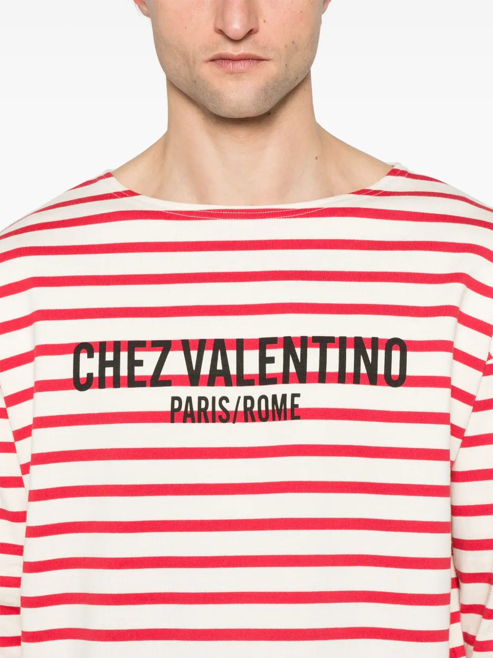 Valentino Garavani t-shirt à rayures